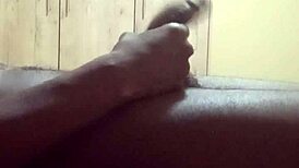 Tang fingers pussy to intense solo orgasm.