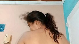 big latina ass gets wrecked in seedy hotel room