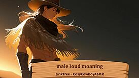 dude, his moans are so loud during that solo orgasm