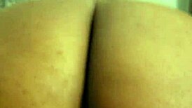 Sexy ebony babe rides monster black cock with her fine ass bouncing