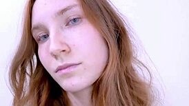 teen model seduced by producer on sofa