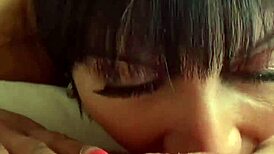 Petite Latina Squirts Balls Deep in Rough Reverse Cowgirl Anal POV Cum!