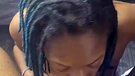 lalola klitz deepthroats monster black cock like a total queen!