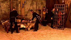 Ready for dungeons with big dicks 3 vs 3 anal pounding?