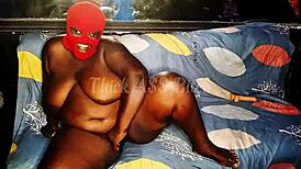 bbw munches gardener's huge dick then rides him outdoors