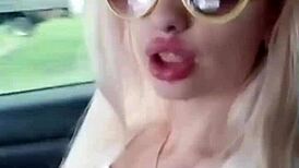 curvy latina milf elza's huge tits bounce sweetly in lingerie