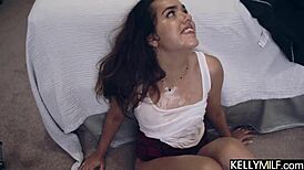 submissive latina esperanza del horno takes rough throat pounding