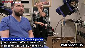 school resource officer ava siren masturbates with toys in office pov