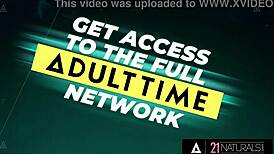 zlata shine rides big cock deep in ass before pussy cum lands