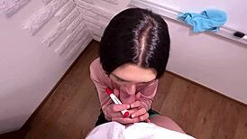 teacher pussy stays wet after class fuck with taboo student roleplay petite skinny