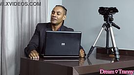 Big Cock Barebacks Tgirl Bella Salvatore Ass Cum