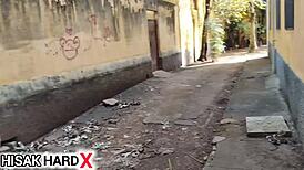 just turned 18yo calls friend for woods virginity loss 🌳🍆💦