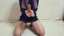 Cum when I command during my intense handjob control session