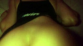 Latina Rides Big Cock Hungry Muscular Bodybuilder Interracial Shaved Close-Up Screaming