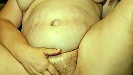 Hot thick milf's feet wrapped around cock for wild foot fuck session!