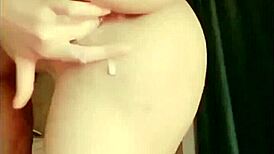 waves of squirting ecstasy flood out as she fingers her soaking pussy endlessly