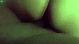 latina wife rides husband's bbc cowgirl on wet pussy