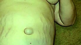 Hot thick milf's feet wrapped around cock for wild foot fuck session!