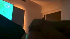 beautiful latina amateur with huge narrow ass rides ebony cock in real interracial action