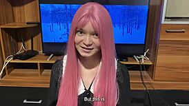 Step Sister Shows Step Brother Student Uniform Blowjob Skills