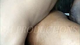 black teen slut's wet pussy wrecked by rough backshots