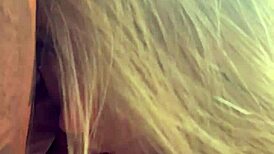 horny wife calls husband to suck neighbor's cock while he watches from bedroom