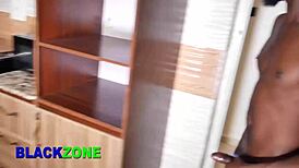 What if your young fat ebony mother-in-law secretly craves kitchen close-ups with her curvy homemade babe ass?