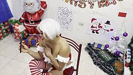 Webcam Model Begs Sugar Daddy For Christmas Pussy Fuck With Big Penis Cowgirl Ride