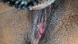 Desi indian bhabi romantic sex with husband! Bedroom close-up licking pussy deepthroat big black cock