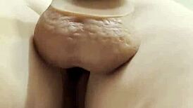 oh yeah big cock stretches tight tiny redhead wife's wet pussy with deep doggystyle strokes