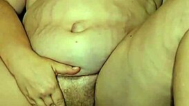 Hot thick milf's feet wrapped around cock for wild foot fuck session!