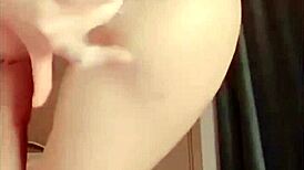 waves of squirting ecstasy flood out as she fingers her soaking pussy endlessly