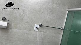 Wife Gets Pounded By Plumber's Huge Cock Bareback Anal!