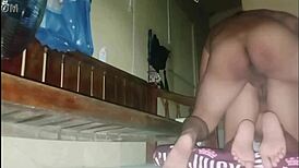 i fuck my sexy filipina girlfriend doggystyle till creampie fills her