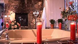 Brunette Big Tits Milf Fucked Doggy In Fishnets