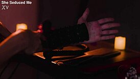 She'seducedme: Blonde Petite Wife Licks Dominatrix Wet Pussy in Lingerie