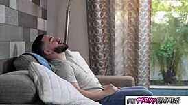 Bratty Stepsis Emma Bugg Begs Stepbro Can I Touch It Then Gets Boned Deep!