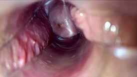 Ever seen a vagina pulse and throb through a wild squirting orgasm up close?