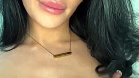 teen british coed squirts toys pussy in horny webcam solo fun!