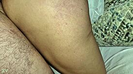 mexican milf fucked doggy style with anal plug inside