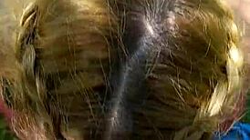 chubby blonde goddess sloppy deepthroats bbc morning facial cum swallow breakfast