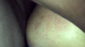 Naija pussy takes monster cock pounding bent over doggystyle ending in deep creampie explosion