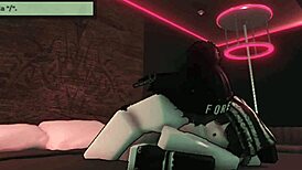 liz's big tits n ass get creampied hard in condo