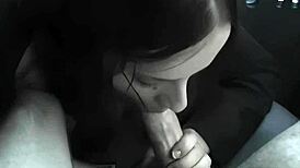 i love sucking this fat cock outdoors in my car