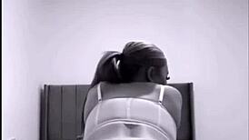 teen british coed squirts toys pussy in horny webcam solo fun!