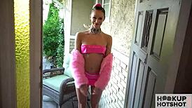 stunning petite emma hix hooker sloppy deepthroat bryan gozzling face fuck