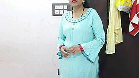 haryanvi stepmom shares bed in hotel with stepson... uh, part 01, shes so hairy and sucks deep