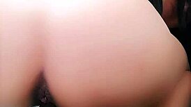 Watch this skinny asian ride that thick cock till she cums hard, babe?