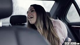 Sexy teen athena faris pounded hard by stranger's huge cock in crazy taboo bang