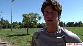 How do you keep up with this big tits cougar's insane deepthroat and fucking stamina?